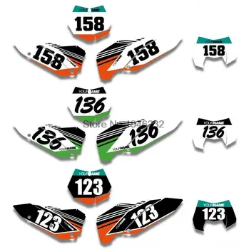 H2CNC Custom Background Number Plate Graphics Sticker & Decal For KTM SX SXF 2007 2008 2009 2010 XC EXC 2008 2009
H2CNC Custom Background Number Plate Graphics Sticker & Decal For KTM SX SXF 2007 2008 2009 2010 XC EXC 2008 2009