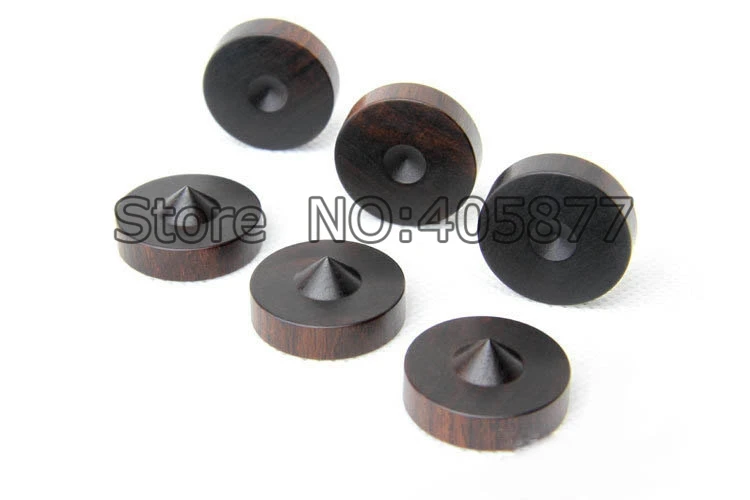 4 Pair ebony speaker amplifier shock spikes with audio shock absorber HiFi Mounts Amplifier feet Dia. 23MM
4 Pair ebony speaker amplifier shock spikes with audio shock absorber HiFi Mounts Amplifier feet Dia. 23MM