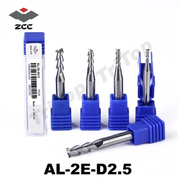 5pcs/pack AL-2E-D2.5 ZCC.CT tungsten alloy solid Carbide End mills 2.5mm D4 shank cnc milling cutters for aluminum machining
5pcs/pack AL-2E-D2.5 ZCC.CT tungsten alloy solid Carbide End mills 2.5mm D4 shank cnc milling cutters for aluminum machining