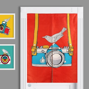 New Cotton Linen NOREN Japanese Style Door Curtain Colorful Blue Red Yellow Bird Camera Cartoon Tapestry 85x120cm/85x90cm
New Cotton Linen NOREN Japanese Style Door Curtain Colorful Blue Red Yellow Bird Camera Cartoon Tapestry 85x120cm/85x90cm