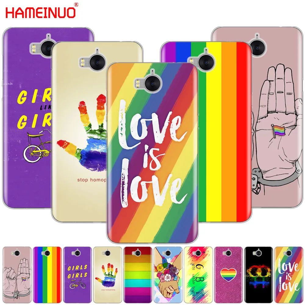 Gay Lesbian LGBT Rainbow Flag Pride ART Colorful phone Cover Case for huawei honor 3C 4X 4C 5C 5X 6 7 Y3 Y6 Y5 2 II Y560 2017
Gay Lesbian LGBT Rainbow Flag Pride ART Colorful phone Cover Case for huawei honor 3C 4X 4C 5C 5X 6 7 Y3 Y6 Y5 2 II Y560 2017