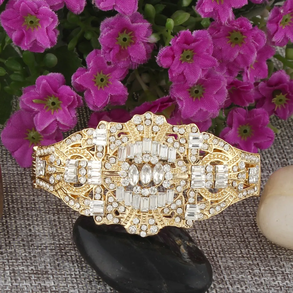 Tuliper The Great Gatsby Inspired Bridal Bangle Clear Austrian Crystal Teardrop Wedding Bracelet For Party Jewelry Gift
Tuliper The Great Gatsby Inspired Bridal Bangle Clear Austrian Crystal Teardrop Wedding Bracelet For Party Jewelry Gift