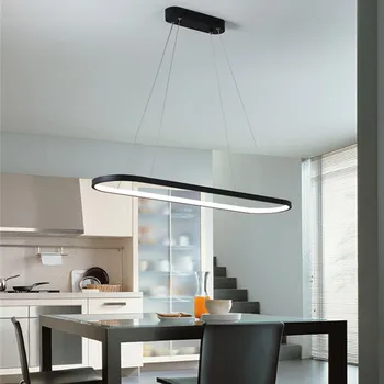 Black/White Modern Led Chandelier For Dining Room Bar Kitchen Room Oval Shape Chandelier Lighting Fixtures lamparas colgantes
Black/White Modern Led Chandelier For Dining Room Bar Kitchen Room Oval Shape Chandelier Lighting Fixtures lamparas colgantes