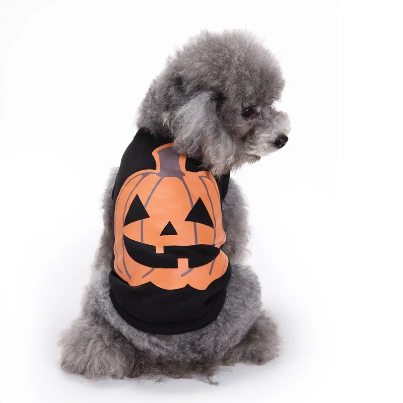 100% Cotton Summer Halloween Pumpkin Dog Summer Clothes Xs Dog Clothes Petcircle Roupa Para Cachorro Vest Dog Shirt Summer Pet
100% Cotton Summer Halloween Pumpkin Dog Summer Clothes Xs Dog Clothes Petcircle Roupa Para Cachorro Vest Dog Shirt Summer Pet
