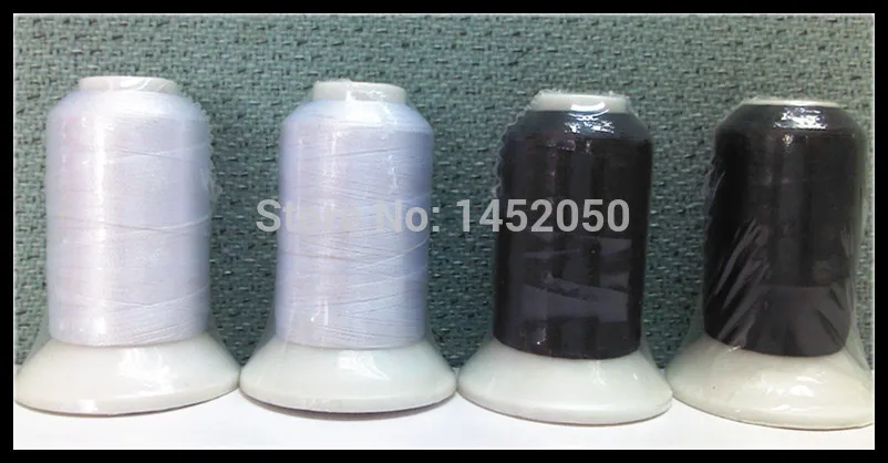 Computer Machine Embroidery Thread Filament 100% Trilobal Polyester 500m*4 Mini Spools,120d/2,High Tenacity ,Low Shrinkage,Light
Computer Machine Embroidery Thread Filament 100% Trilobal Polyester 500m*4 Mini Spools,120d/2,High Tenacity ,Low Shrinkage,Light