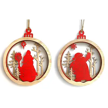 Large Wooden 3D Santa Snowman Christmas Ball Pendant Christmas Hanging Decor Christmas Decoration Dropshipping
Large Wooden 3D Santa Snowman Christmas Ball Pendant Christmas Hanging Decor Christmas Decoration Dropshipping