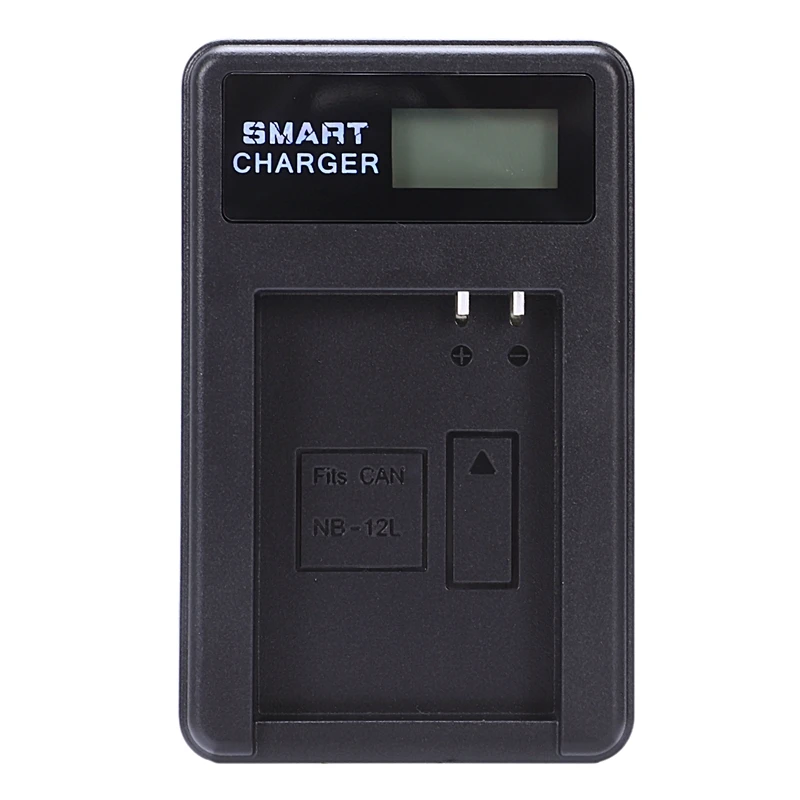 Camera Battery Charger Lcd Display Single Slot With Usb Cable For Canon Nb-12l Batteries
Camera Battery Charger Lcd Display Single Slot With Usb Cable For Canon Nb-12l Batteries