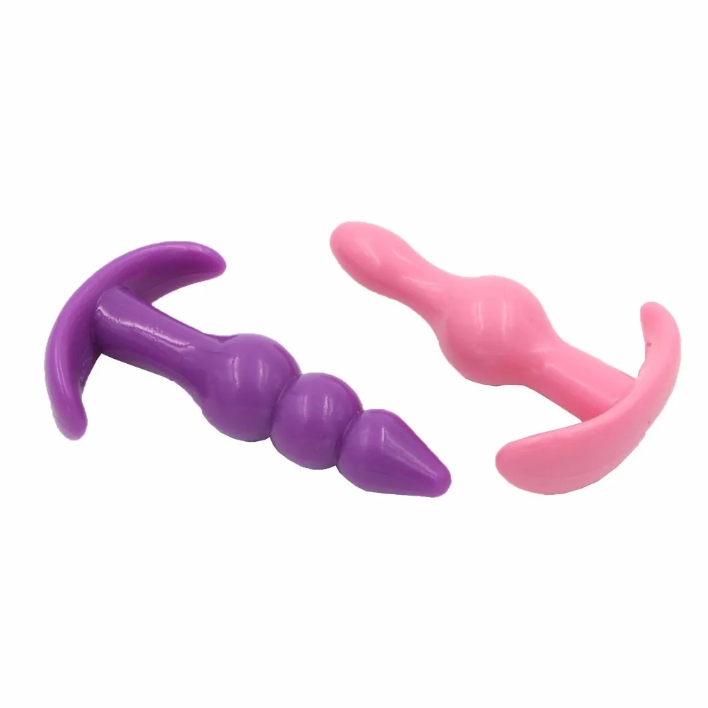 2PCS/SET Silicone Anal Toys Butt Plug Anal Plug Dildo Anal Sex Toys for Woman Men Gay Prostate Buttplug Sex Products Erotic Toys