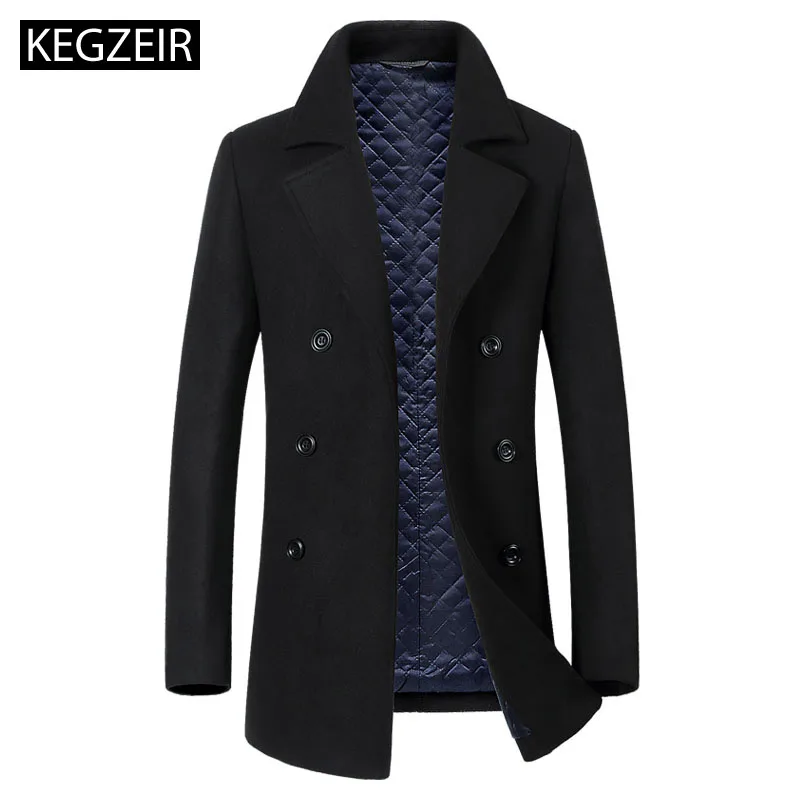 KEGZEIR 2019 Winter Jacket Men Wool Double Breasted Woolen Mens Coats And Jackets Casual Mens Peacoat Erkek Kaban High Quality
KEGZEIR 2019 Winter Jacket Men Wool Double Breasted Woolen Mens Coats And Jackets Casual Mens Peacoat Erkek Kaban High Quality