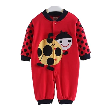 Ladybug Baby Girl Romper Long Sleeve Spring Fall Kids Clothes Children Jumpsuits Infant Clothing Mameluco Bebe Vestiti Bambina
Ladybug Baby Girl Romper Long Sleeve Spring Fall Kids Clothes Children Jumpsuits Infant Clothing Mameluco Bebe Vestiti Bambina