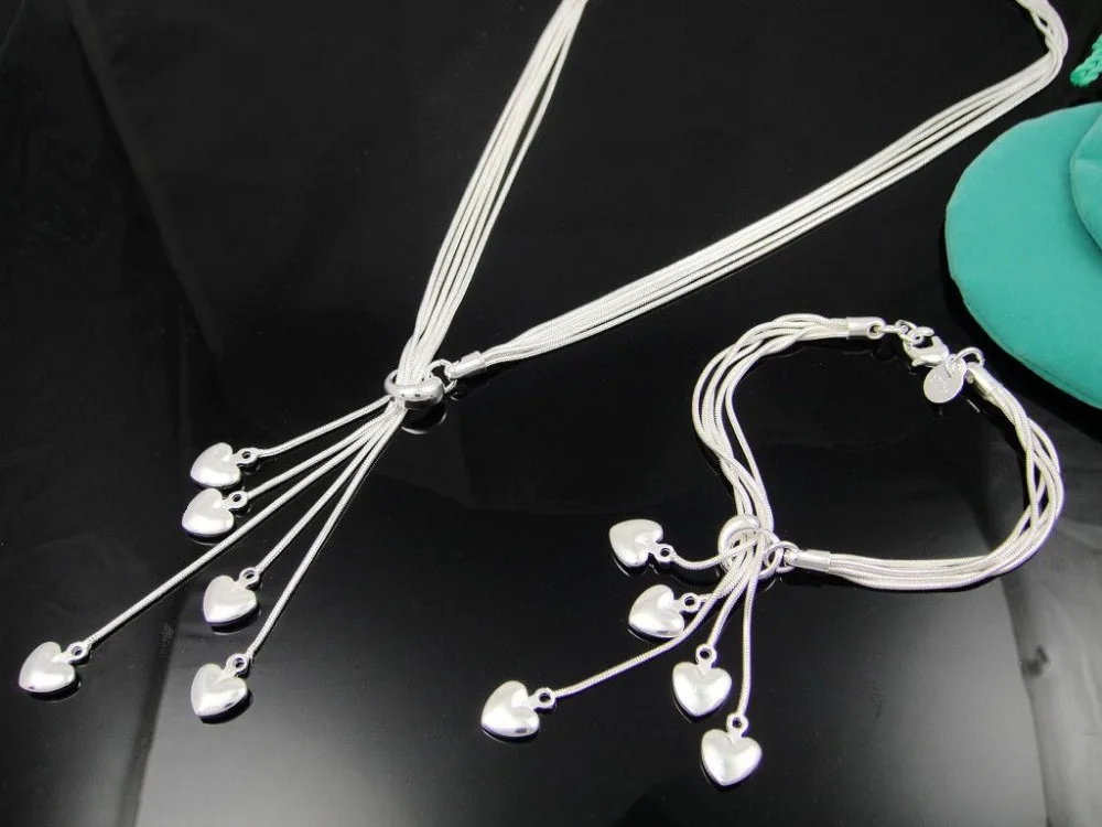 Wholesale Fashion Jewelry Set,925 Stamped 925 Silver Necklace and Bracelet/Earrings Set . Nice Jewelry. Good 0S003
Wholesale Fashion Jewelry Set,925 Stamped 925 Silver Necklace and Bracelet/Earrings Set . Nice Jewelry. Good 0S003