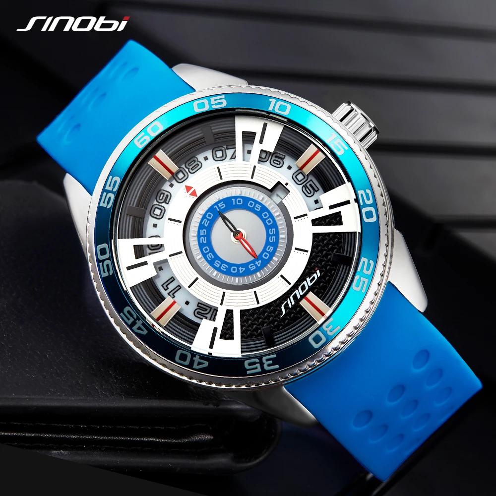 SINOBI Men Watches 2019 Top Brand Luxury Sports Waterproof Male Clock Men's Military Wrist Watch Meski Quartz relogio masculino
SINOBI Men Watches 2019 Top Brand Luxury Sports Waterproof Male Clock Men's Military Wrist Watch Meski Quartz relogio masculino