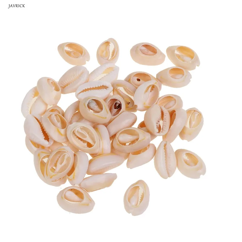 JAVRICK 50G/Bag Cowrie Cowry Seashells Oval Spiral Shells with Holes For Jewelry Making
JAVRICK 50G/Bag Cowrie Cowry Seashells Oval Spiral Shells with Holes For Jewelry Making