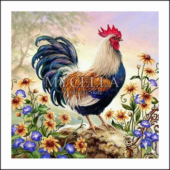 Rooster Diamond Embroidery Animal 5D Diy Diamond Painting Cross Stitch Mosaic Full Rhinestone Needlework Gift Home Decor
Rooster Diamond Embroidery Animal 5D Diy Diamond Painting Cross Stitch Mosaic Full Rhinestone Needlework Gift Home Decor