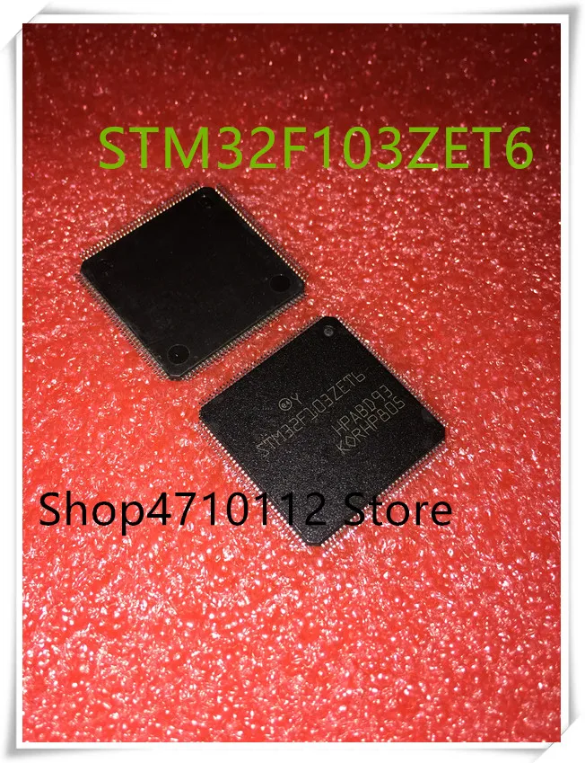 Новинка 10 шт./лот STM32F103ZET6 LQFP-144 IC | Электроника