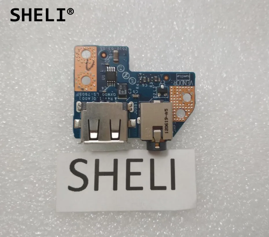 SHELI For DELL E5530 E5430 USB Audio Sound Modem Board LS-7905P 8DVRJ 08DVRJ CN-08DVRJ
SHELI For DELL E5530 E5430 USB Audio Sound Modem Board LS-7905P 8DVRJ 08DVRJ CN-08DVRJ