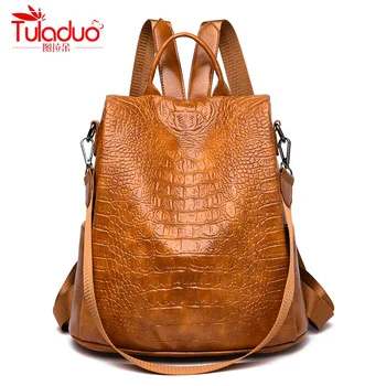 High Quality PU Leather Women Backpacks Fashion Anti Theft Travel Ladies Backpacks Luxury Alligator Solid Women Backpack 2019
High Quality PU Leather Women Backpacks Fashion Anti Theft Travel Ladies Backpacks Luxury Alligator Solid Women Backpack 2019