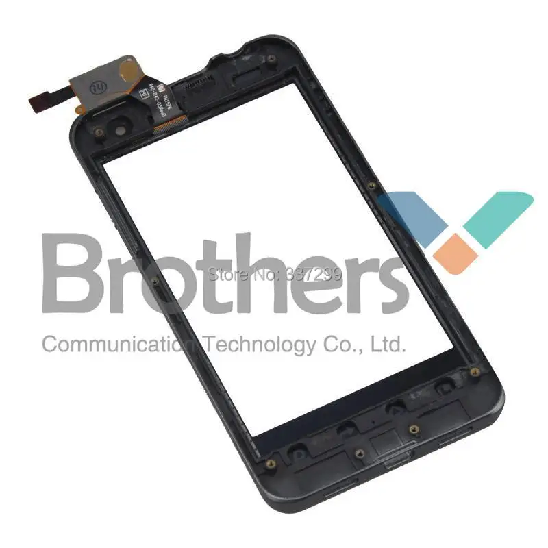 100% новый сенсорный экран дигитайзер панель Замена с рамкой для LG Optimus 2X P999