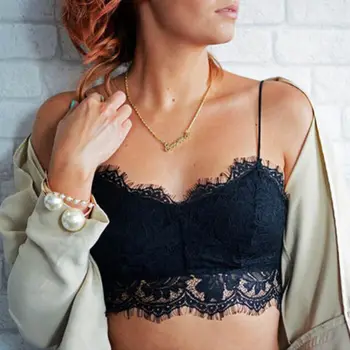 Women's Lace Floral Bralette Bralet Bra Bustier Crop Top Padded Hot Bras Sexy Women Clothes
Women's Lace Floral Bralette Bralet Bra Bustier Crop Top Padded Hot Bras Sexy Women Clothes