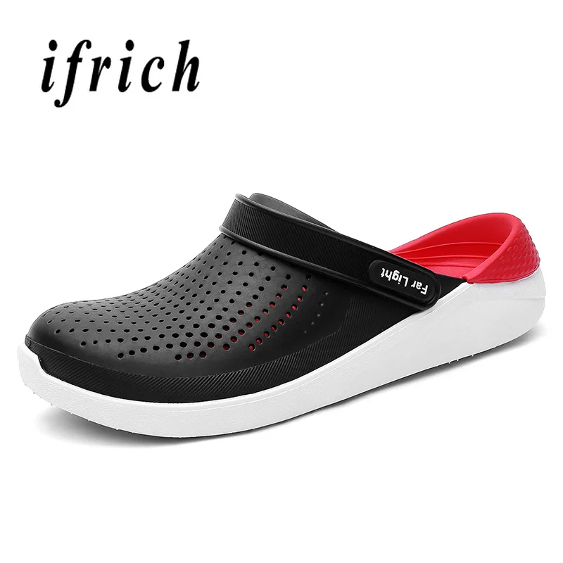 Breathable Men Slip On Garden Sandals Outdoor Casual Beach Slippers Soft Bottom Eva Sandals For Men Hole Sneakers Shower Shoes
Breathable Men Slip On Garden Sandals Outdoor Casual Beach Slippers Soft Bottom Eva Sandals For Men Hole Sneakers Shower Shoes