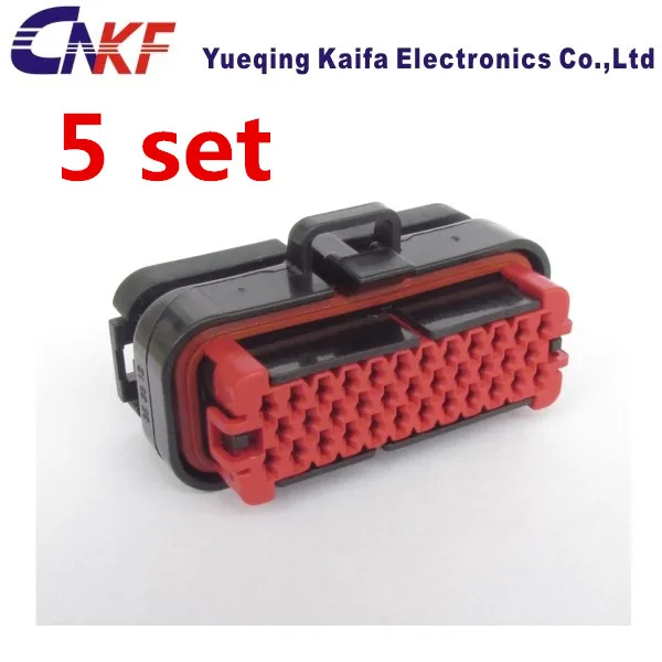 5 Set High Quality terminal 35 Pin connector Tyco AMP Female Automotive Waterproof Connector Plug 776164-1 With Terminals
5 Set High Quality terminal 35 Pin connector Tyco AMP Female Automotive Waterproof Connector Plug 776164-1 With Terminals