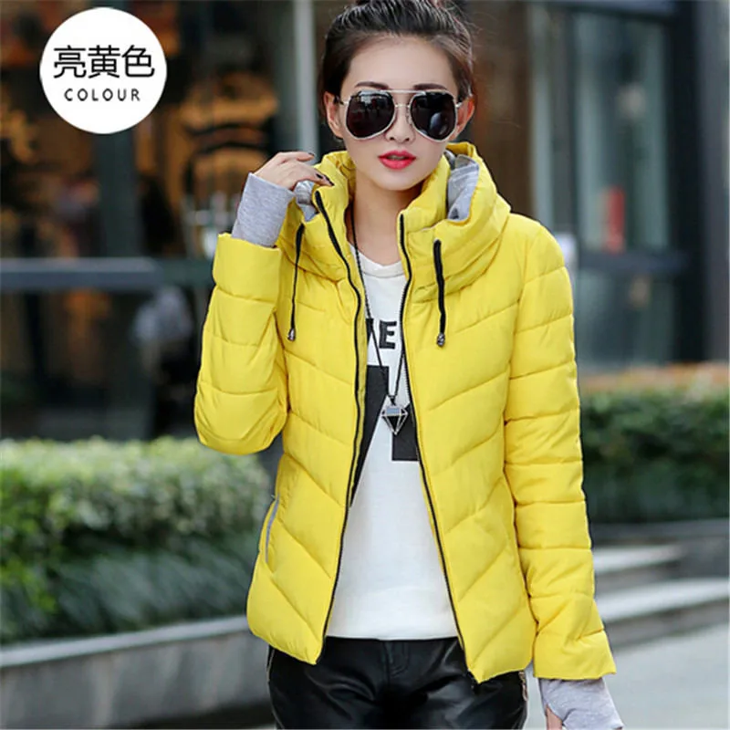 2018-New-Ladies-Fashion-Coat-Winter-Jacket-Outerwear-Short-Wadded-Jacket-Female-Stand-Collar-Padded-Parka (3)