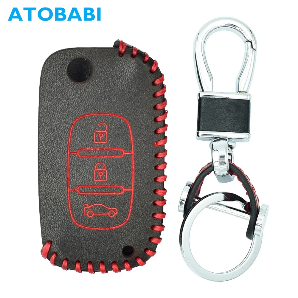 ATOBABI Hand Sewing Leather Car key Case for LADA Sedan Largus Kalina Granta Vesta X-Ray XRay Remote Key Fob Cover for Renault
ATOBABI Hand Sewing Leather Car key Case for LADA Sedan Largus Kalina Granta Vesta X-Ray XRay Remote Key Fob Cover for Renault