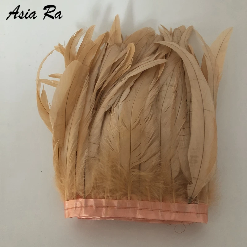 10 meter 12-14inch Champagne Rooster Tail Feather Fringe Trims Ribbon For Wedding Decoration DIY Skirt Dress Clothes Accessories
10 meter 12-14inch Champagne Rooster Tail Feather Fringe Trims Ribbon For Wedding Decoration DIY Skirt Dress Clothes Accessories