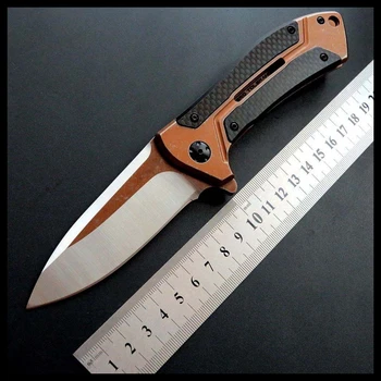 BJL Folding Blade Knife D2 Blade Carbon Fiber Steel Handle Ball Bearing Tactical Knives Survival Camping Pocket EDC Tool 0801
BJL Folding Blade Knife D2 Blade Carbon Fiber Steel Handle Ball Bearing Tactical Knives Survival Camping Pocket EDC Tool 0801