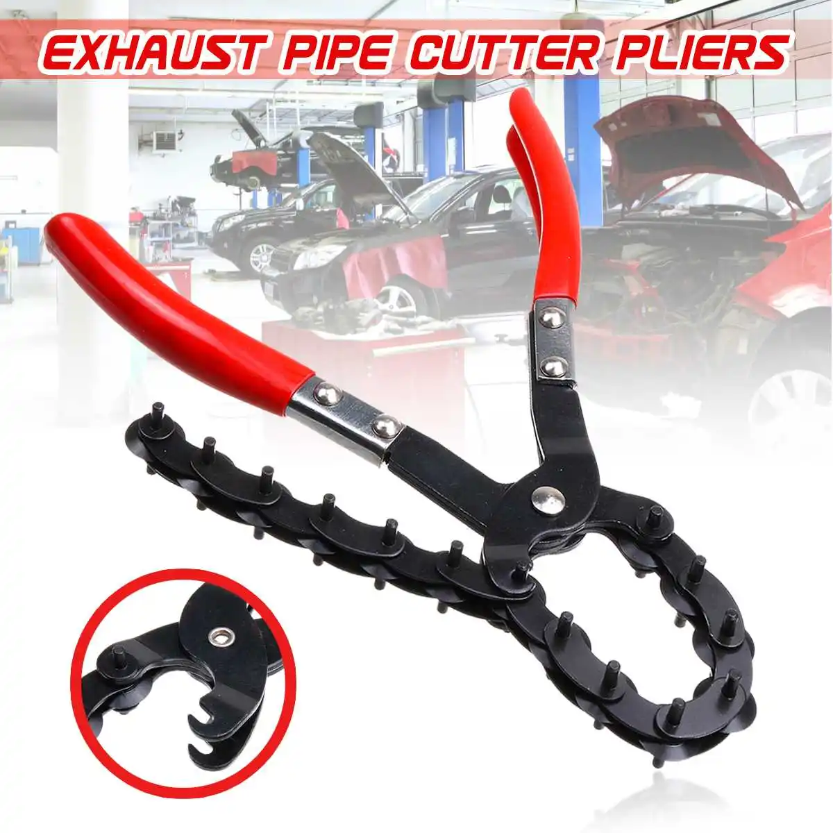 Car Steel Exhaust Pipe Cutter Pliers Exhaust Muffler Tail Pipe Cutter Cut Off Tool Chain Remove 14 Cutting Wheels Carbon
Car Steel Exhaust Pipe Cutter Pliers Exhaust Muffler Tail Pipe Cutter Cut Off Tool Chain Remove 14 Cutting Wheels Carbon