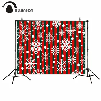Allenjoy photography background Red green stripes Snowflakes pattern Christmas backdrop photo studio camera fotografica
Allenjoy photography background Red green stripes Snowflakes pattern Christmas backdrop photo studio camera fotografica