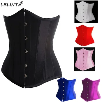 LELINTA Hot Sale Black Satin Boned Waist Trainer Corsets and Bustiers Cincher Steampunk Wedding Dress Underwear Sexy Lingerie
LELINTA Hot Sale Black Satin Boned Waist Trainer Corsets and Bustiers Cincher Steampunk Wedding Dress Underwear Sexy Lingerie