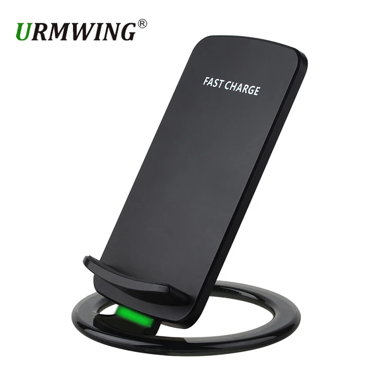 

Qi Wireless Charger 15W Stand For iPhone X 8 Plus USB Quick Fast Charging Pad For Samsung S8 Plus S7 S6 edge Note 8 Dock 2 Coils