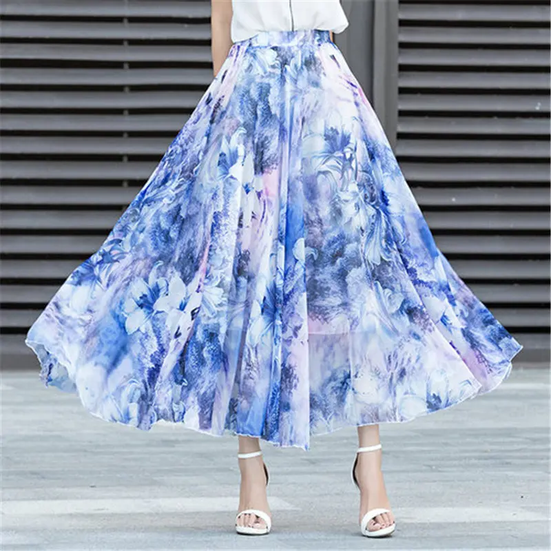 SZMXSS harajuku summer skirts womens fashion new Bohemia beach maxi skirt boho chiffon broken flower long skirt Casual clothes
SZMXSS harajuku summer skirts womens fashion new Bohemia beach maxi skirt boho chiffon broken flower long skirt Casual clothes