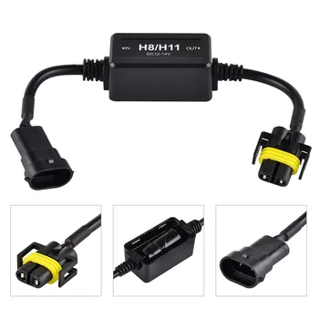 H8 Car LED Headlight Canbus Decoder Load Resistor Error Free Canceller Anti Flicker
H8 Car LED Headlight Canbus Decoder Load Resistor Error Free Canceller Anti Flicker