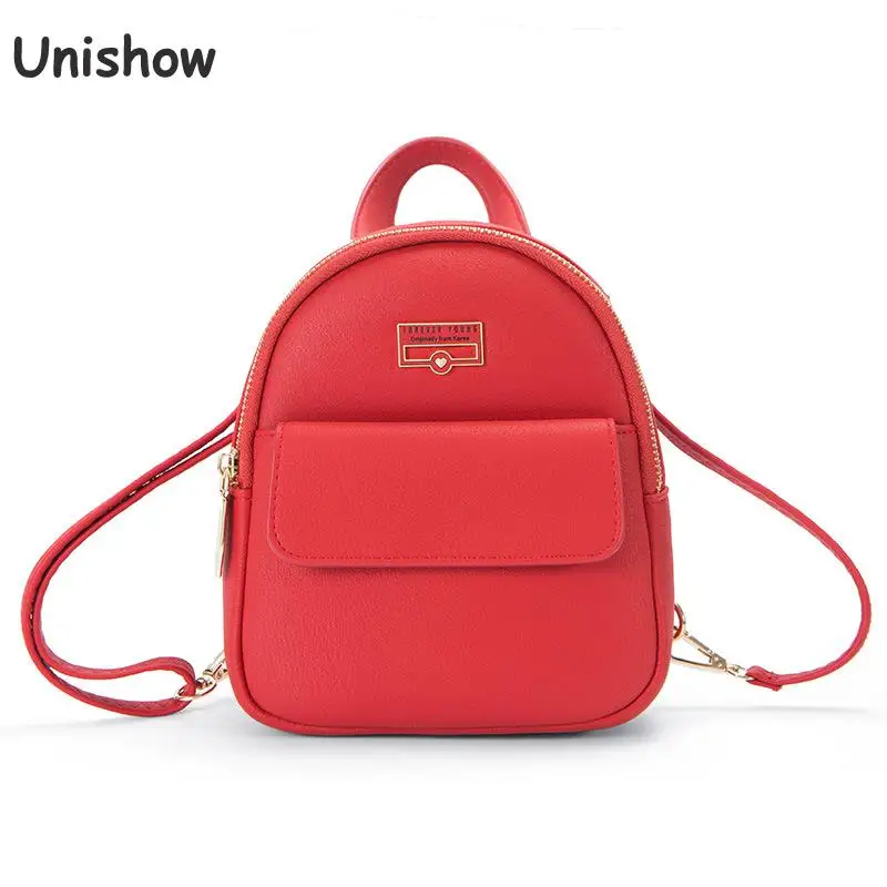 Unishow Brand Designer Fashion Mini Backpack Women Leather Female Backpack Small Zipper Young Teenage Girl Backpacks Travel Bags
Unishow Brand Designer Fashion Mini Backpack Women Leather Female Backpack Small Zipper Young Teenage Girl Backpacks Travel Bags