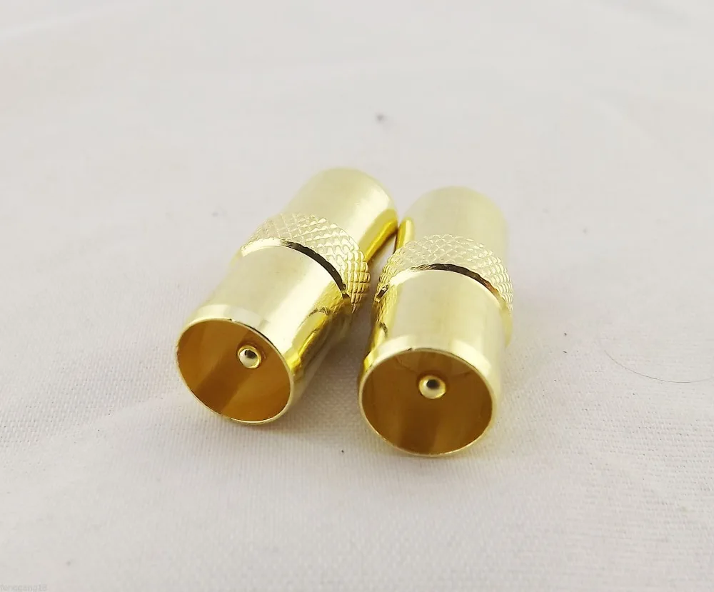 10pcs Gold IEC TV PAL Male to TV DVB-T Plug Coaxial Straight RF Connector Adapter
10pcs Gold IEC TV PAL Male to TV DVB-T Plug Coaxial Straight RF Connector Adapter