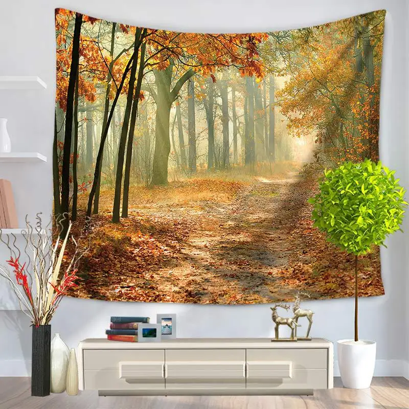 Fashion Style Forest Painting Indian Wall Tapestry Polyester Fabric Hippie Beach Throw Wall Hanging Tapestry 14 colors
Fashion Style Forest Painting Indian Wall Tapestry Polyester Fabric Hippie Beach Throw Wall Hanging Tapestry 14 colors