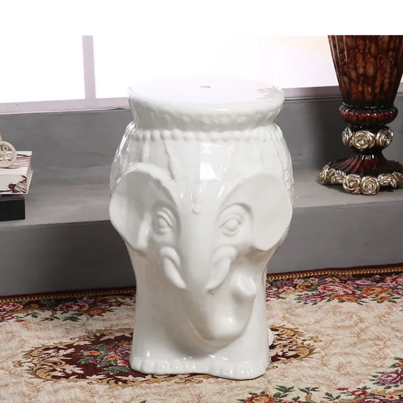 Elephant Drum Stool Ceramic Round Stool Living Room Hotel Mall Commercial Animal Leisure Chair Stool Wedding Gift L3380
Elephant Drum Stool Ceramic Round Stool Living Room Hotel Mall Commercial Animal Leisure Chair Stool Wedding Gift L3380