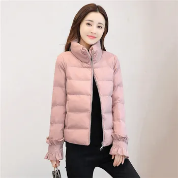 Short Cotton Parkas 2020 Winter Jacket Women Abrigos Mujer Stand Collar Outwear Wadded Padded Jacket Parkas Winter Coat N905
Short Cotton Parkas 2020 Winter Jacket Women Abrigos Mujer Stand Collar Outwear Wadded Padded Jacket Parkas Winter Coat N905