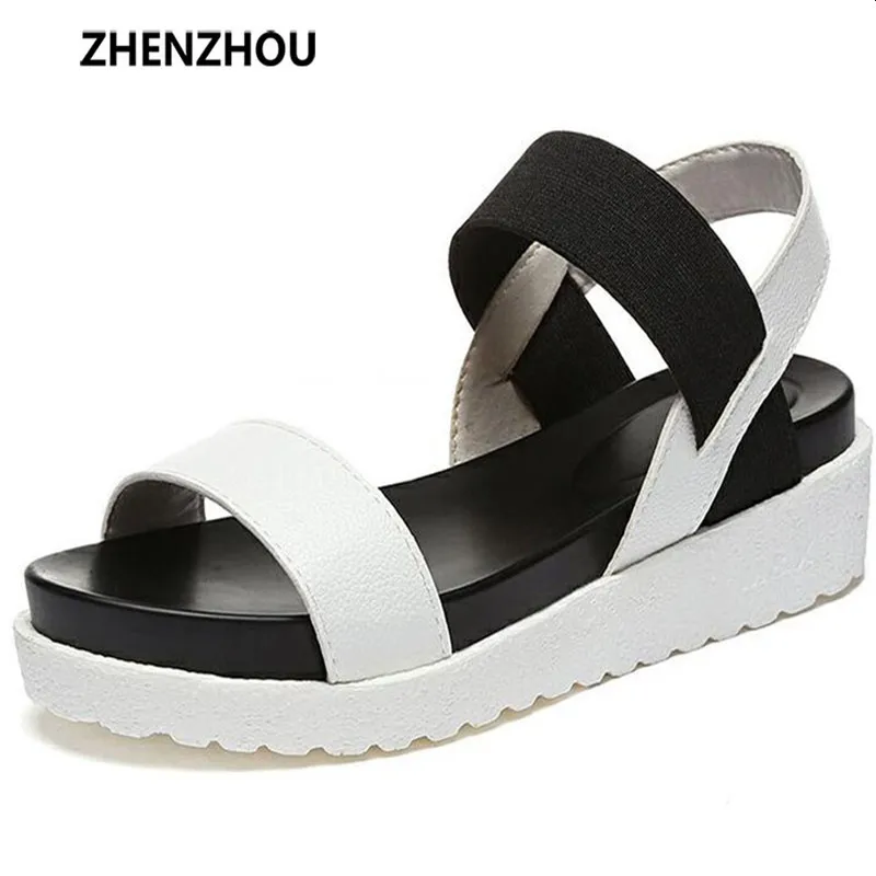Hot Selling sandals women Summer shoes woman 2016 peep-toe flat Shoes Roman sandals Women sandals sandalias mujer sandalias