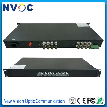 HD-CVI/TVI/AHD720P Fiber Converter 20KM,FC,SM,Optical Fiber Video Transceiver 16 Channel Video 1 Reverse Data,Euro Power Adaptor
HD-CVI/TVI/AHD720P Fiber Converter 20KM,FC,SM,Optical Fiber Video Transceiver 16 Channel Video 1 Reverse Data,Euro Power Adaptor