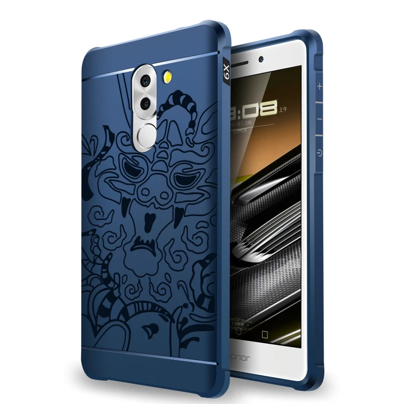 Original Silicone Case for Huawei Honor 6X Case Cover 3D Carve Dragon Anti-knock Matte TPU Back Case For Coque Huawei GR5 2017
Original Silicone Case for Huawei Honor 6X Case Cover 3D Carve Dragon Anti-knock Matte TPU Back Case For Coque Huawei GR5 2017