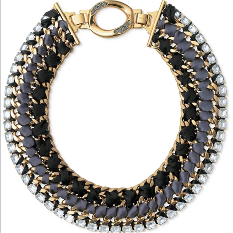 2018 women multilayers sterling necklace black ribbon top quality pearl necklace sweater chain jewelery brand chain necklace 
2018 women multilayers sterling necklace black ribbon top quality pearl necklace sweater chain jewelery brand chain necklace