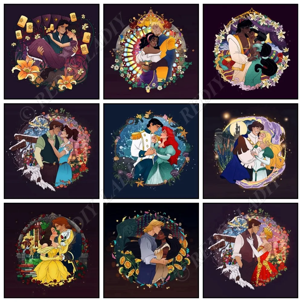 Diamond Painting Plein Square / Round Diamond Embroidery Princes & Princess Diamond Mosaic Pictures of Rhinestones Pixel Hobby
Diamond Painting Plein Square / Round Diamond Embroidery Princes & Princess Diamond Mosaic Pictures of Rhinestones Pixel Hobby