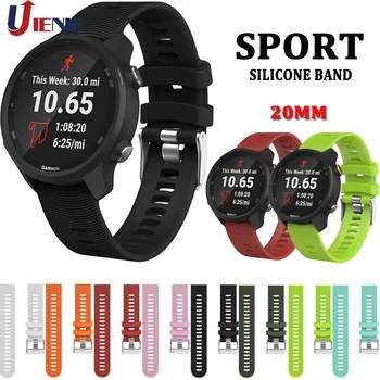 For Garmin Forerunner 245 245M 645 Vivoactive3 Silicone Watch Band Strap for Samsung Gear S2 Sport Galaxy Watch Active 2/ 42mm
For Garmin Forerunner 245 245M 645 Vivoactive3 Silicone Watch Band Strap for Samsung Gear S2 Sport Galaxy Watch Active 2/ 42mm