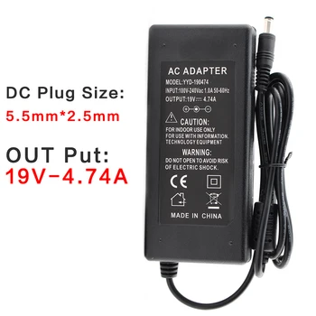 19V 4.74A AC Power Supply Adapter Laptop Notebook 19 V Volt Power Adapter 19V 4.74A Charger For Asus K53B K53BY K53E K53F Laptop
19V 4.74A AC Power Supply Adapter Laptop Notebook 19 V Volt Power Adapter 19V 4.74A Charger For Asus K53B K53BY K53E K53F Laptop