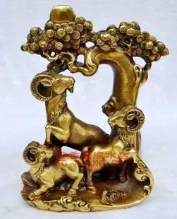 Bronze statue copper precision copper sheep feng shui sanyang kaitai lucky ruyi gifts decoration
Bronze statue copper precision copper sheep feng shui sanyang kaitai lucky ruyi gifts decoration