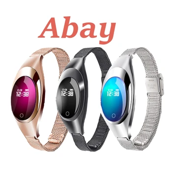 ABAY Z18 Smart Bracelet Band Blood Oxygen Heart Rate Call reminder Luxury Fashion Smart band Wristband Wrist Watch for Woman
ABAY Z18 Smart Bracelet Band Blood Oxygen Heart Rate Call reminder Luxury Fashion Smart band Wristband Wrist Watch for Woman