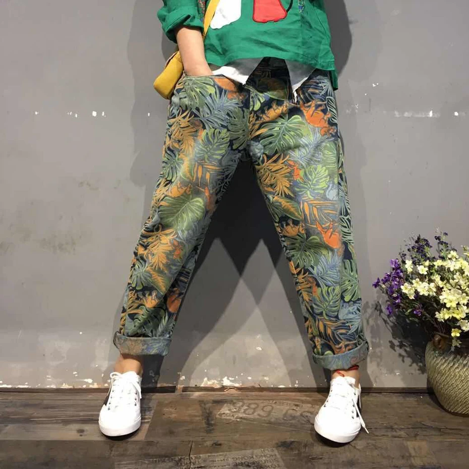 Harem Jeans Denim Pants Trousers Loose for Women Print Big Size Oversized Retro Vintage Fashion Casual American 80705-1
Harem Jeans Denim Pants Trousers Loose for Women Print Big Size Oversized Retro Vintage Fashion Casual American 80705-1